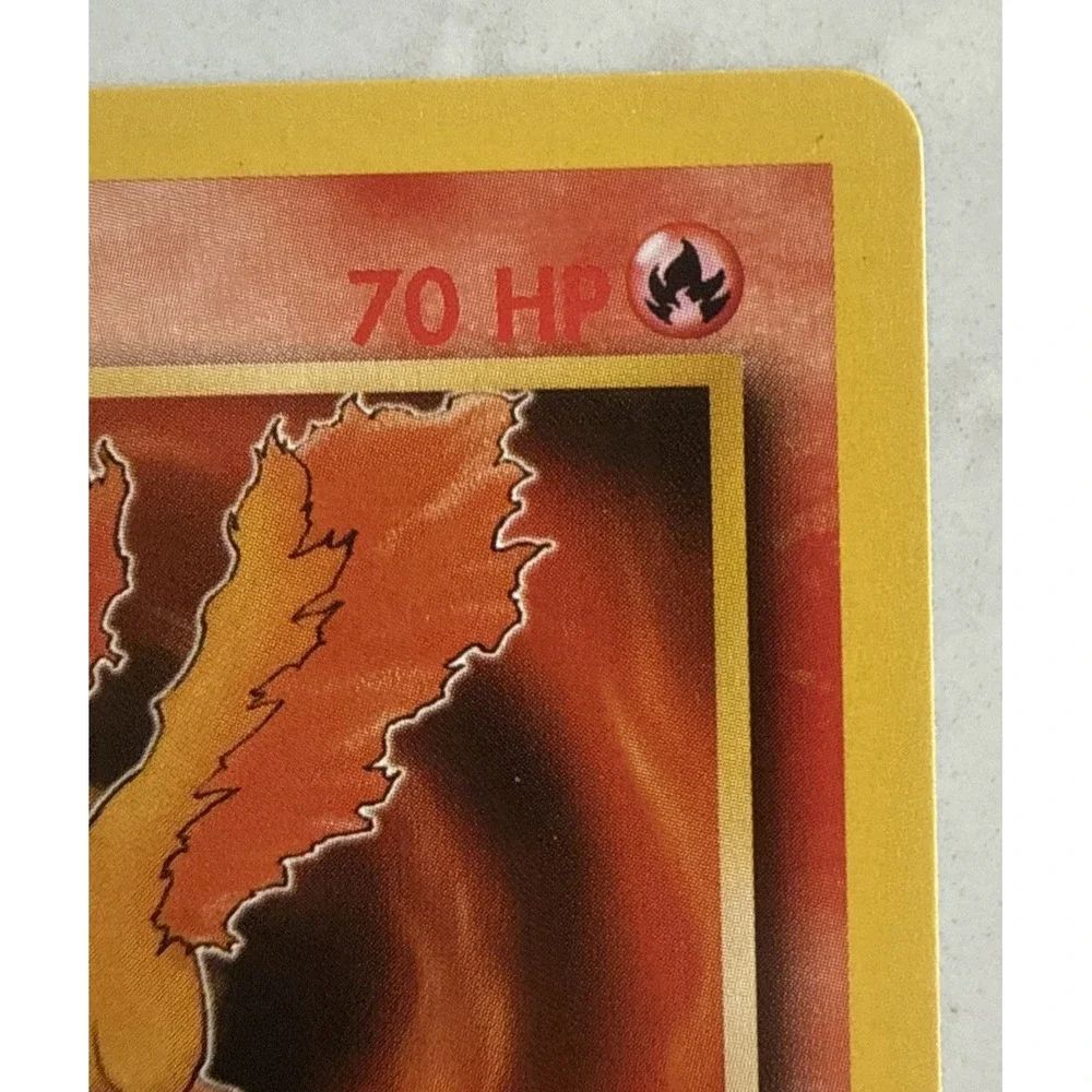 Pokemon Fossil Moltres 27/62 1st Edition Rare Non-Holo Vintage LP+ 1999